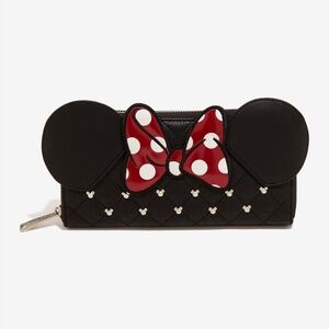 Disney Black and Red Polka Dot Kids Wallet